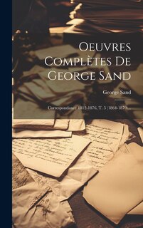 Front cover_Oeuvres Complètes De George Sand