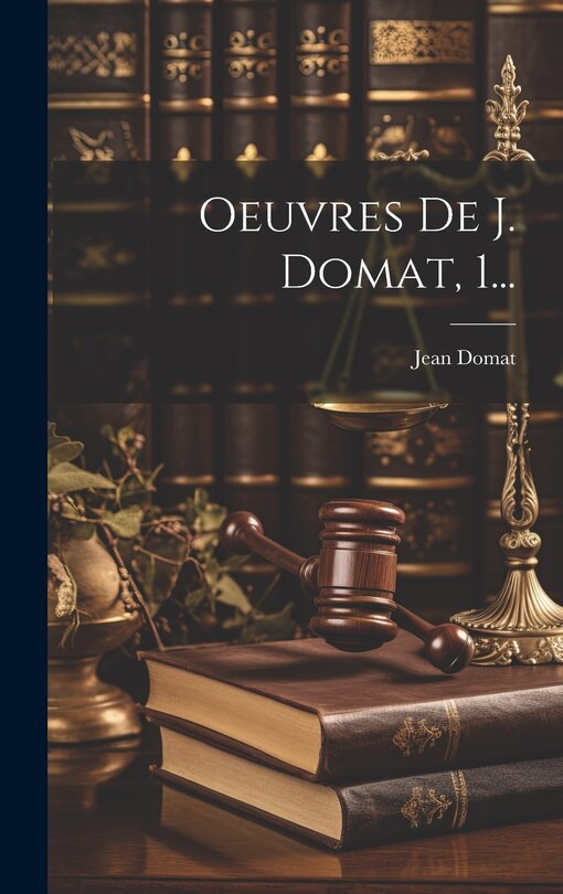 Couverture_Oeuvres De J. Domat, 1...