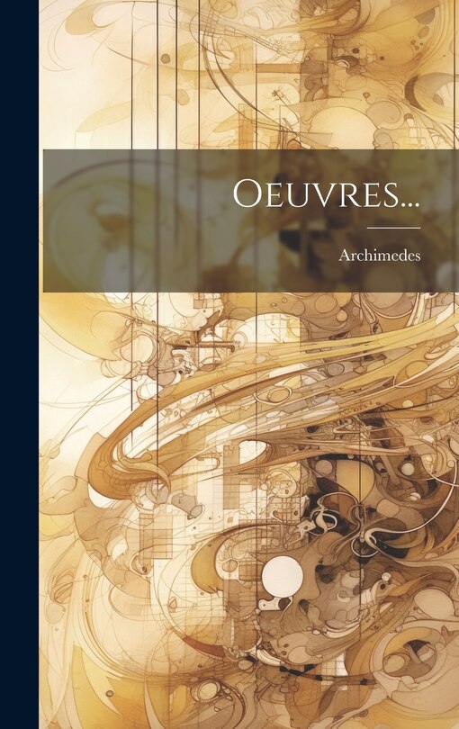 Front cover_Oeuvres...