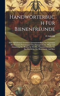 Front cover_Handwörterbuch Für Bienenfreunde