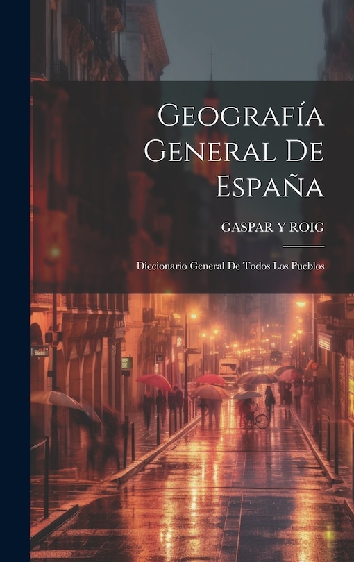 Front cover_Geografía General De España