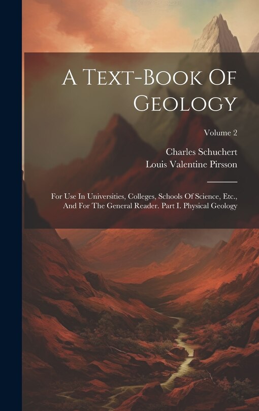 Front cover_A Text-book Of Geology