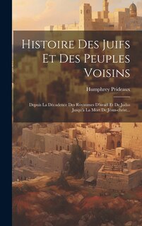 Couverture_Histoire Des Juifs Et Des Peuples Voisins