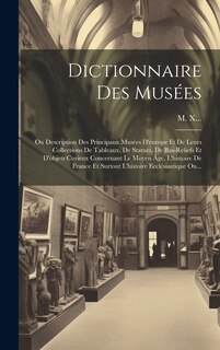 Couverture_Dictionnaire Des Musées
