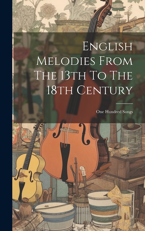 Front cover_English Melodies From The 13th To The 18th Century