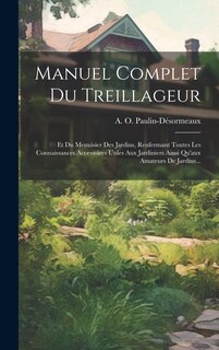 Couverture_Manuel Complet Du Treillageur
