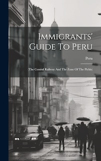 Couverture_Immigrants' Guide To Peru