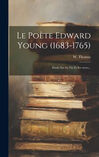 Front cover_Le Poète Edward Young (1683-1765)
