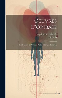 Front cover_Oeuvres D'oribase