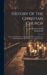 Couverture_History Of The Christian Church
