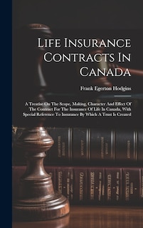 Couverture_Life Insurance Contracts In Canada