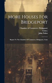 Front cover_More Houses For Bridgeport