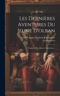 Couverture_Les Dernières Aventures Du Jeune D'olban