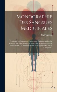 Front cover_Monographie Des Sangsues Médicinales