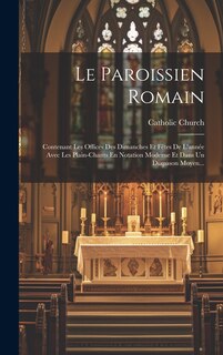 Front cover_Le Paroissien Romain