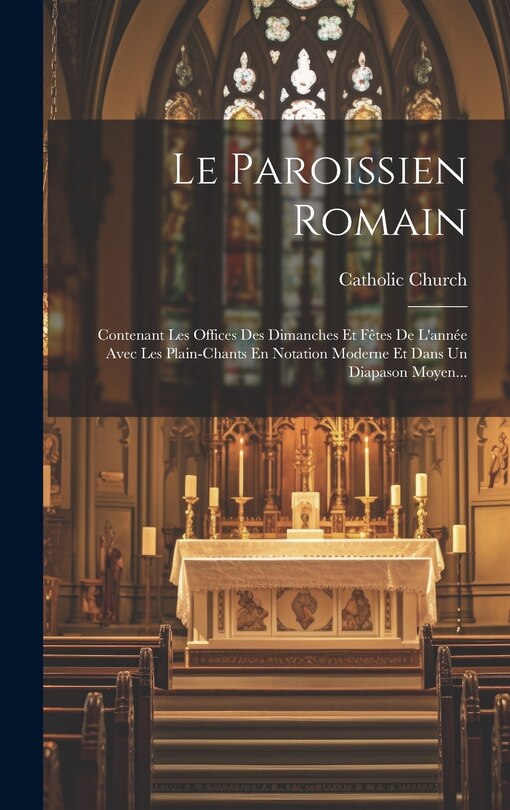 Front cover_Le Paroissien Romain