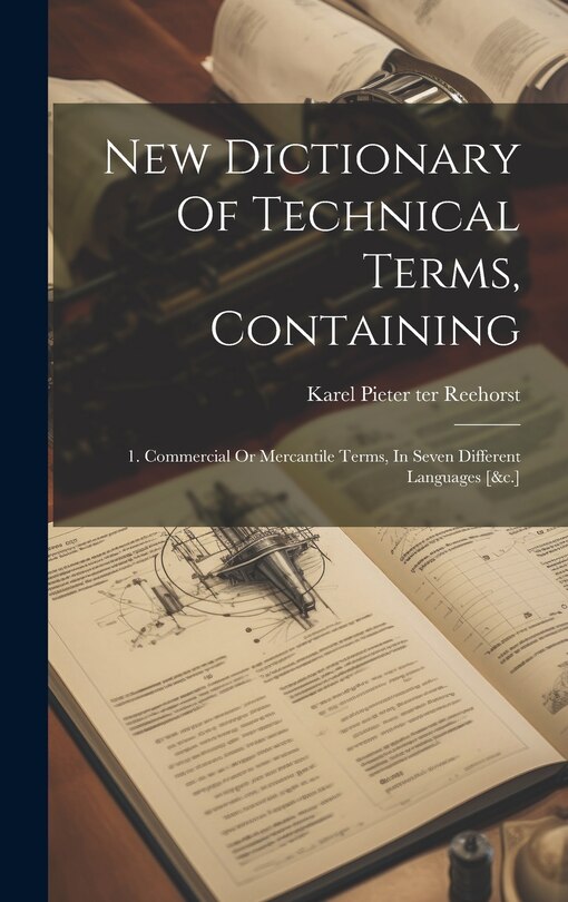 Front cover_New Dictionary Of Technical Terms, Containing