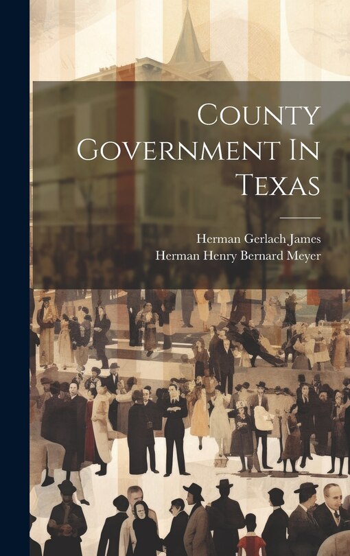 Couverture_County Government In Texas