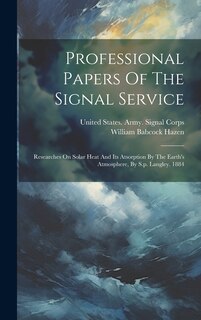 Couverture_Professional Papers Of The Signal Service