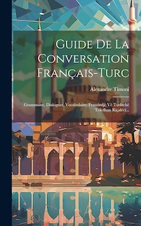 Couverture_Guide De La Conversation Français-turc