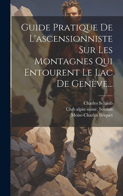 Couverture_Guide Pratique De L'ascensionniste Sur Les Montagnes Qui Entourent Le Lac De Genève...
