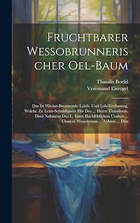 Front cover_Fruchtbarer Wessobrunnerischer Oel-baum