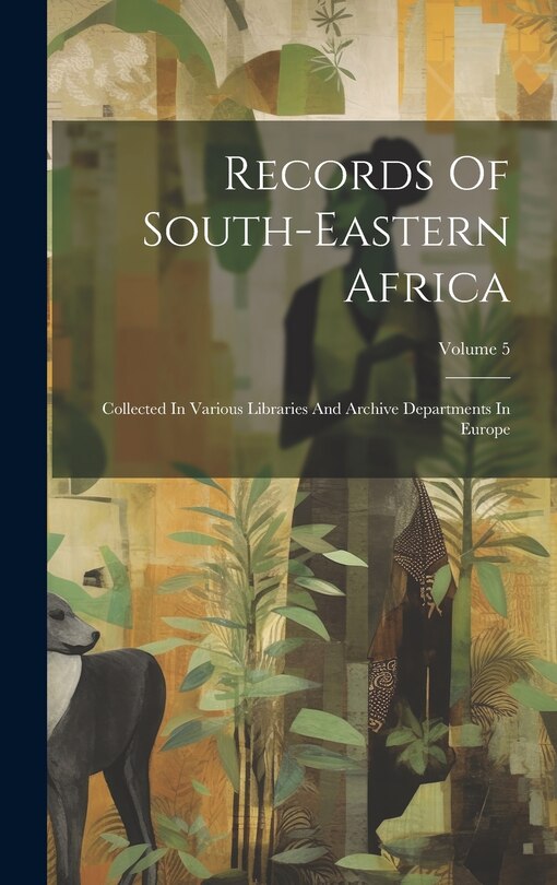 Front cover_Records Of South-eastern Africa