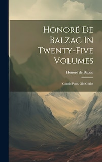 Front cover_Honoré De Balzac In Twenty-five Volumes