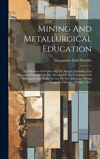 Front cover_Mining And Metallurgical Education