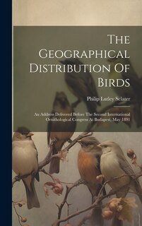 Front cover_The Geographical Distribution Of Birds