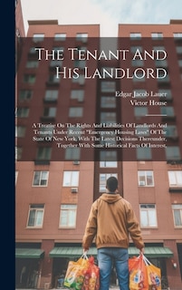 Front cover_The Tenant And His Landlord