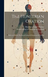 Front cover_The Hunterian Oration