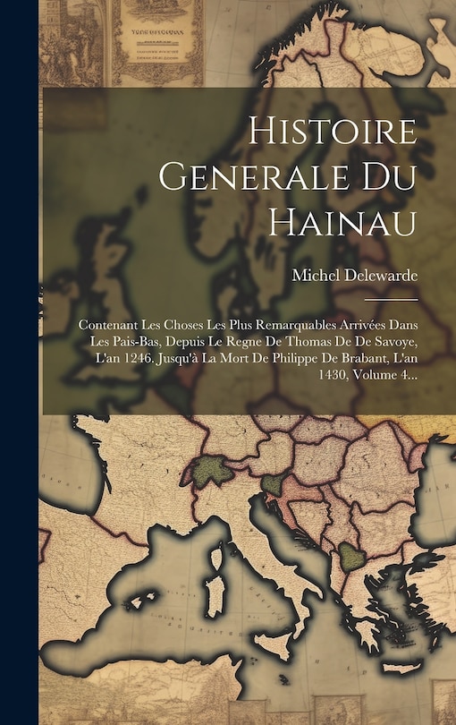 Couverture_Histoire Generale Du Hainau