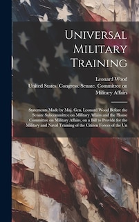 Front cover_Universal Military Training