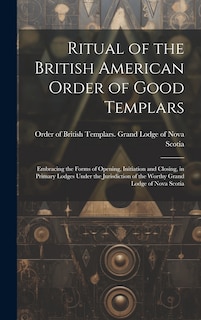 Couverture_Ritual of the British American Order of Good Templars