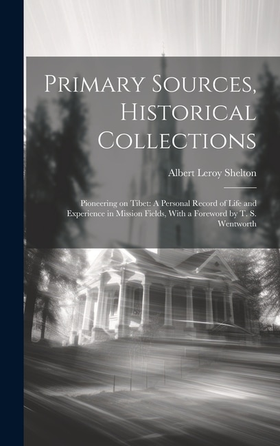 Couverture_Primary Sources, Historical Collections