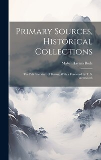 Front cover_Primary Sources, Historical Collections