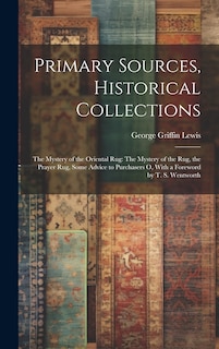 Couverture_Primary Sources, Historical Collections