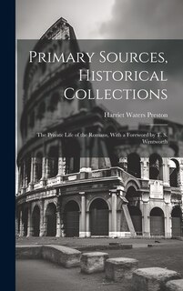 Front cover_Primary Sources, Historical Collections