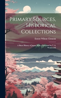 Couverture_Primary Sources, Historical Collections