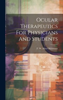 Couverture_Ocular Therapeutics For Physicians And Students