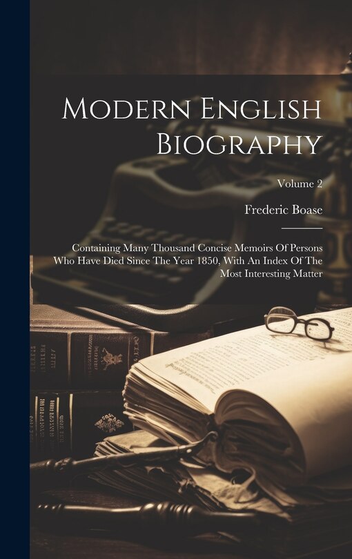 Front cover_Modern English Biography