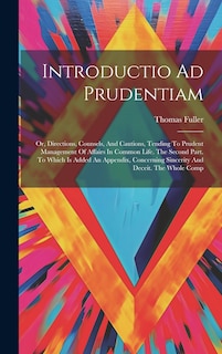 Front cover_Introductio Ad Prudentiam