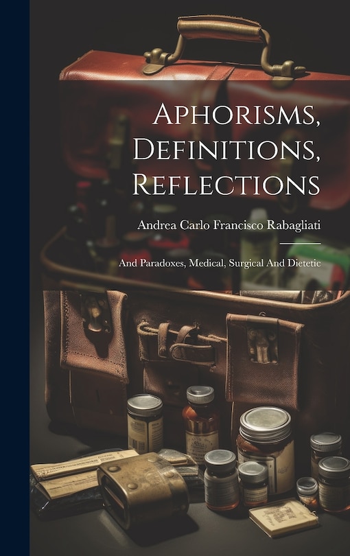 Front cover_Aphorisms, Definitions, Reflections