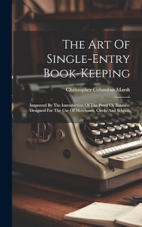 Front cover_The Art Of Single-entry Book-keeping