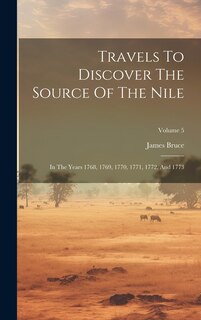 Couverture_Travels To Discover The Source Of The Nile