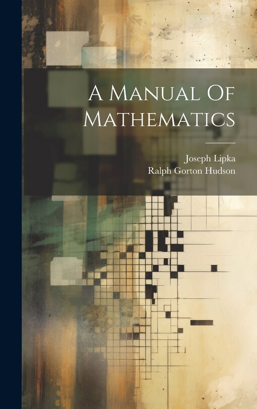 Front cover_A Manual Of Mathematics