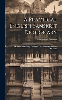 Couverture_A Practical English-sanskrit Dictionary