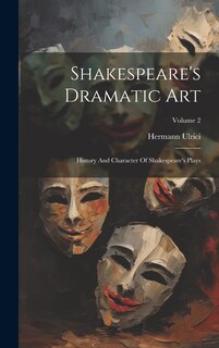 Couverture_Shakespeare's Dramatic Art