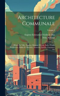 Front cover_Architecture Communale